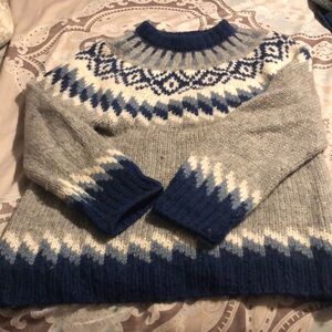 L.L. Bean 100% Wool Crewneck Sweater Mens Size XL